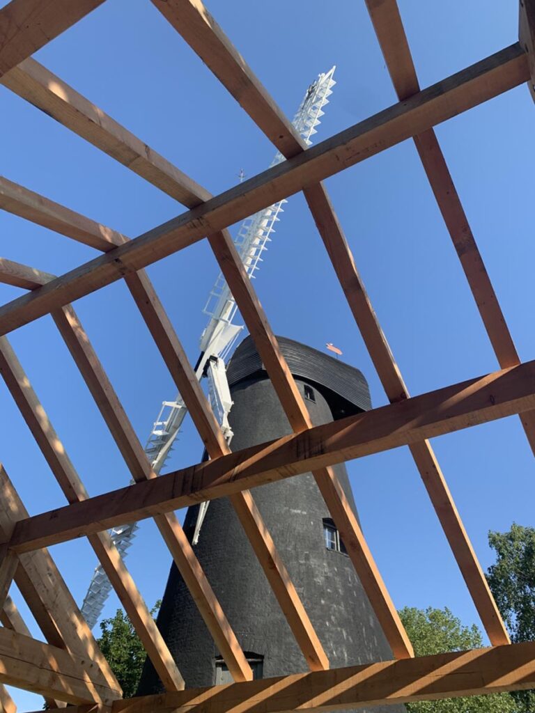 Brixton Windmill Centre in construction ©Squire & Partners