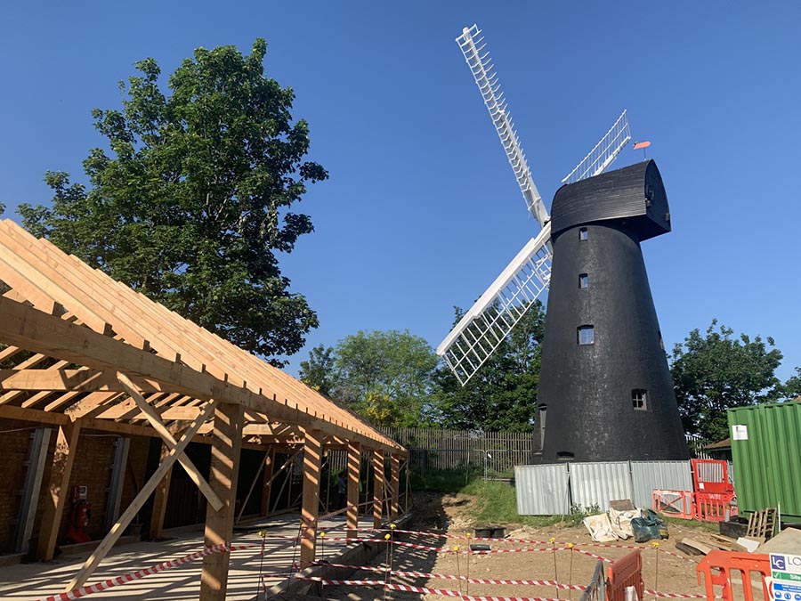 Brixton Windmill Centre in construction ©Squire & Partners