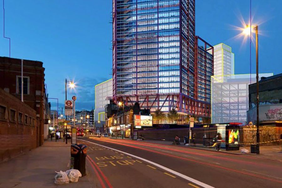 Looking north along Norton Folgate: In the future