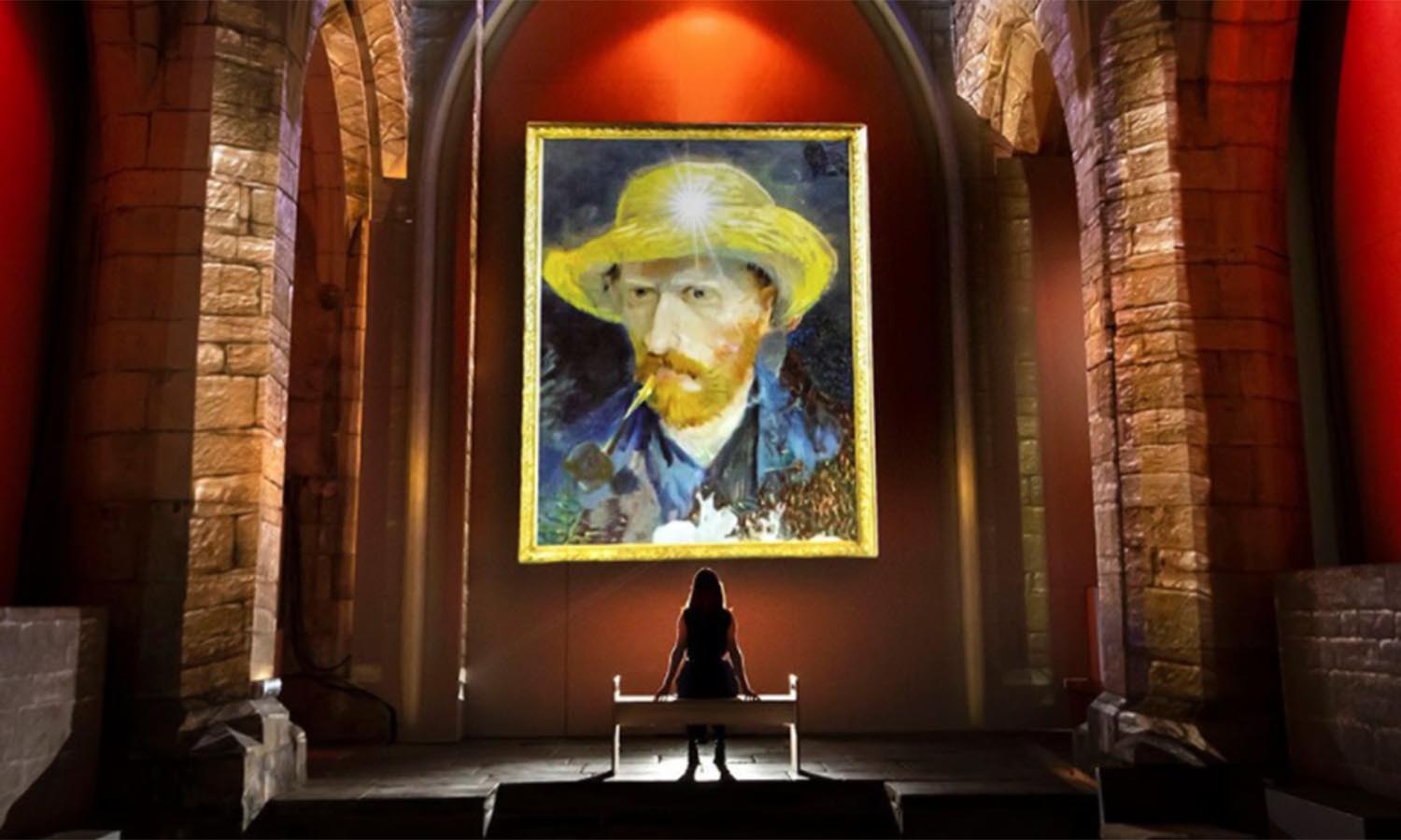 Featured Inside Van Gogh: The Immersive Experience. Photo ©Danny Lawson