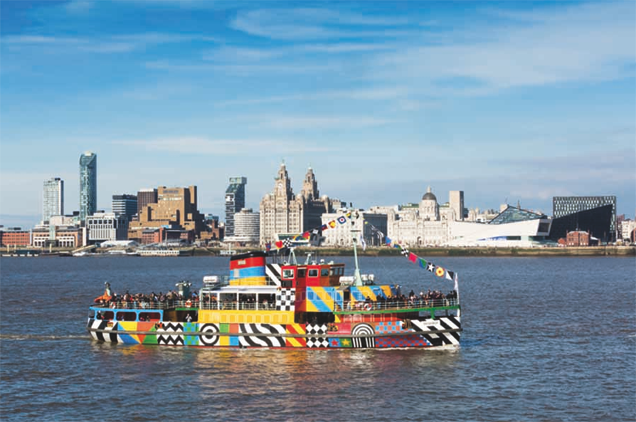 Dazzle Ferry Mersey Ferry