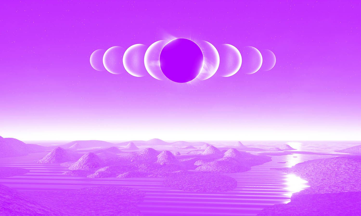 Eclipse Image assets created by Zion König for Future Art Ecosystems: Art x Metaverse 2021