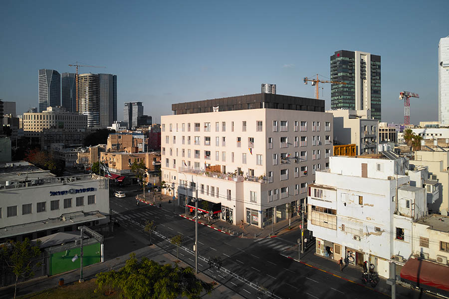 Fein 1 Central HQ Architects, City view Photo ©Dor Kedmi