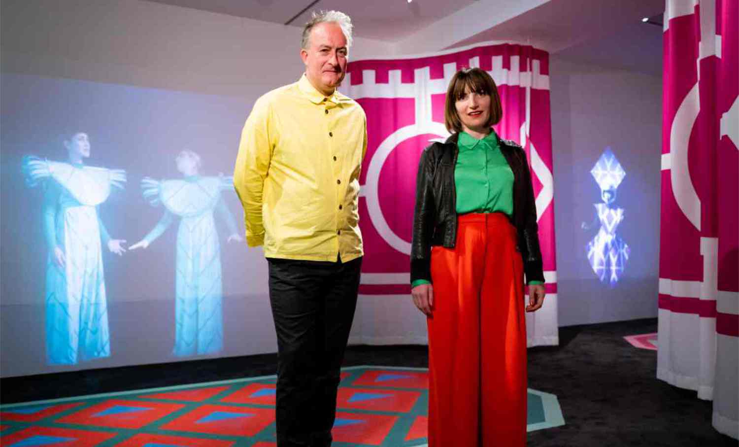 Charles Holland and Di Mainstone © Black Edge Productions, courtesy of RIBA